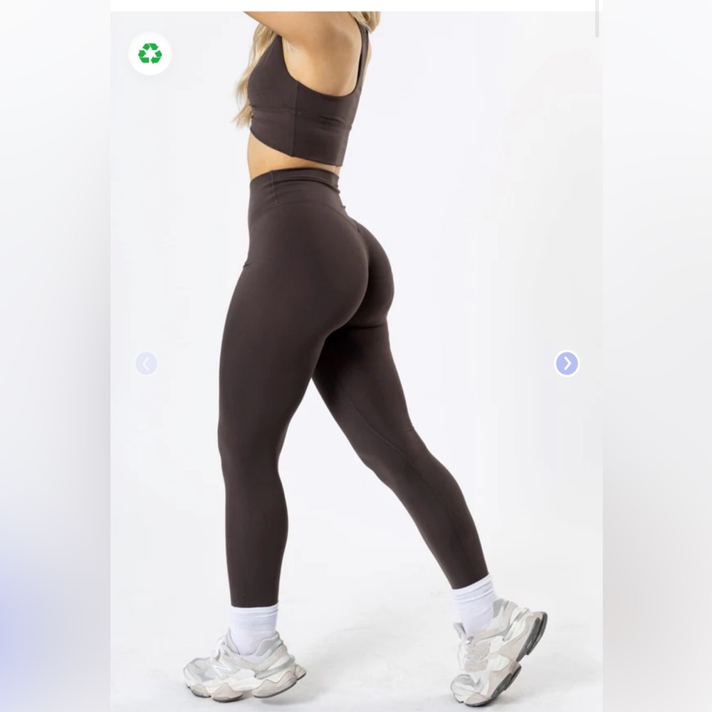 Paragon Fitwear Chocolate Brown Sculpting High-Waist Leggings